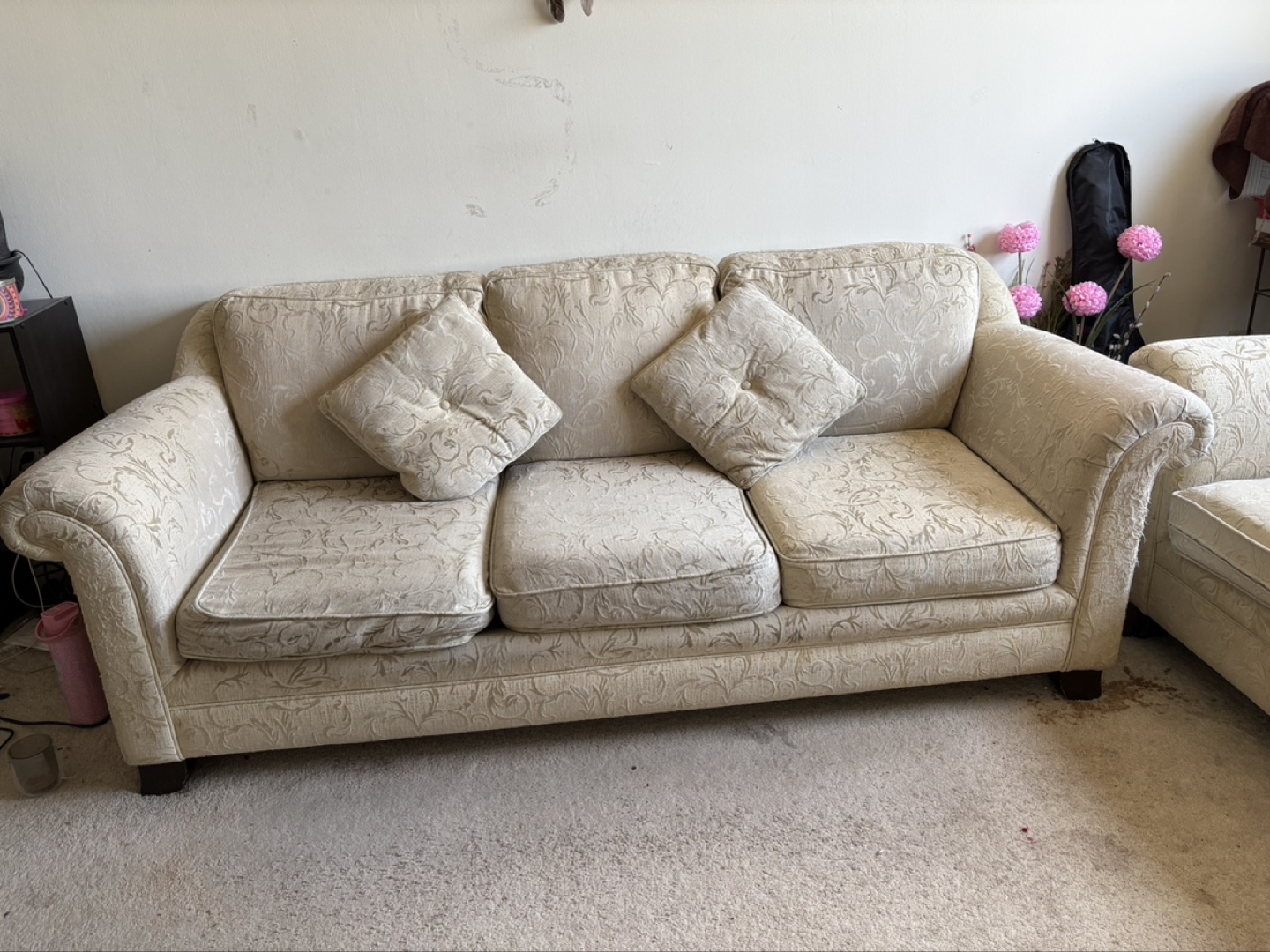 Beige Sofa and Loveseat Set - photo 5