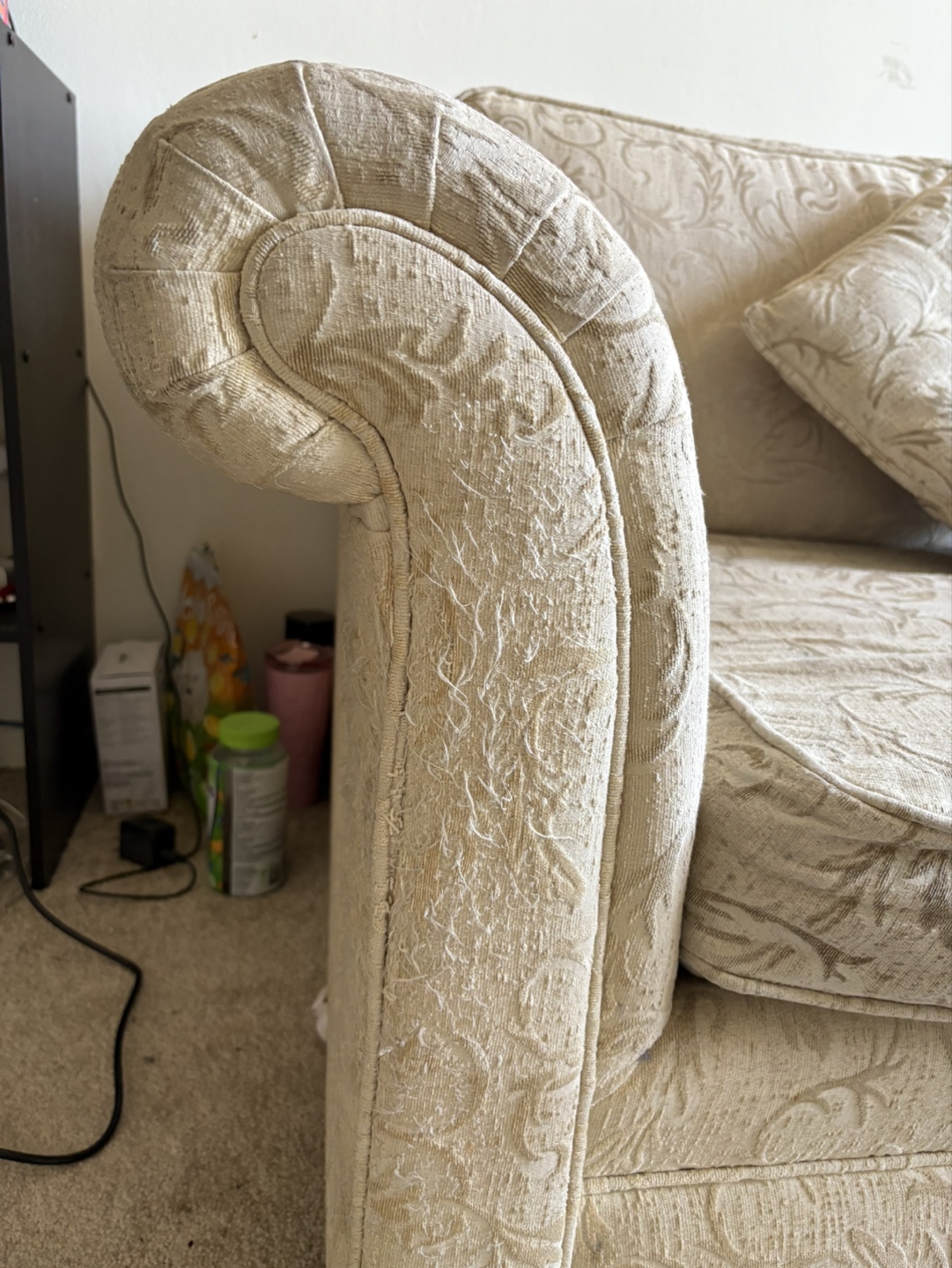 Beige Sofa and Loveseat Set - photo 4