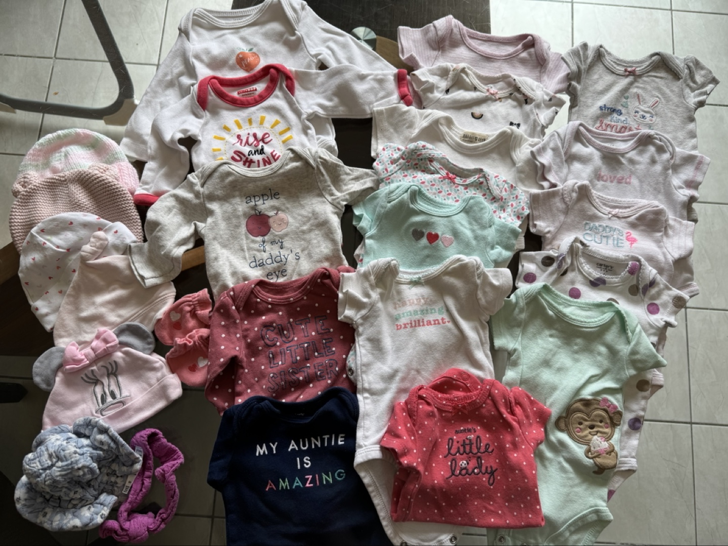 Huge Baby Girl Clothes Bundle - Newborn - photo 5