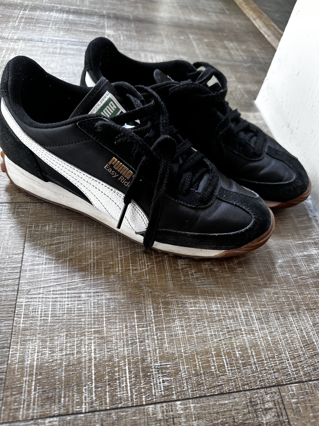 Puma Easy Rider Women's Sneakers - Black Size 6 UK