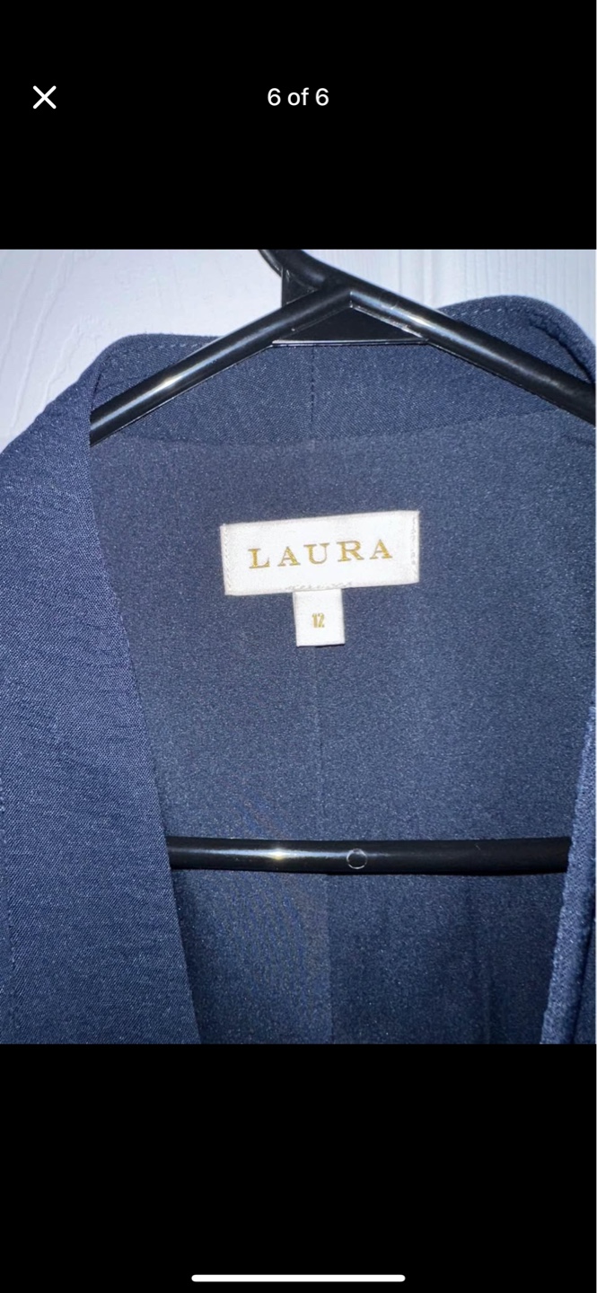 Laura Plus Size Maxi Dress and Blazer Set - photo 4