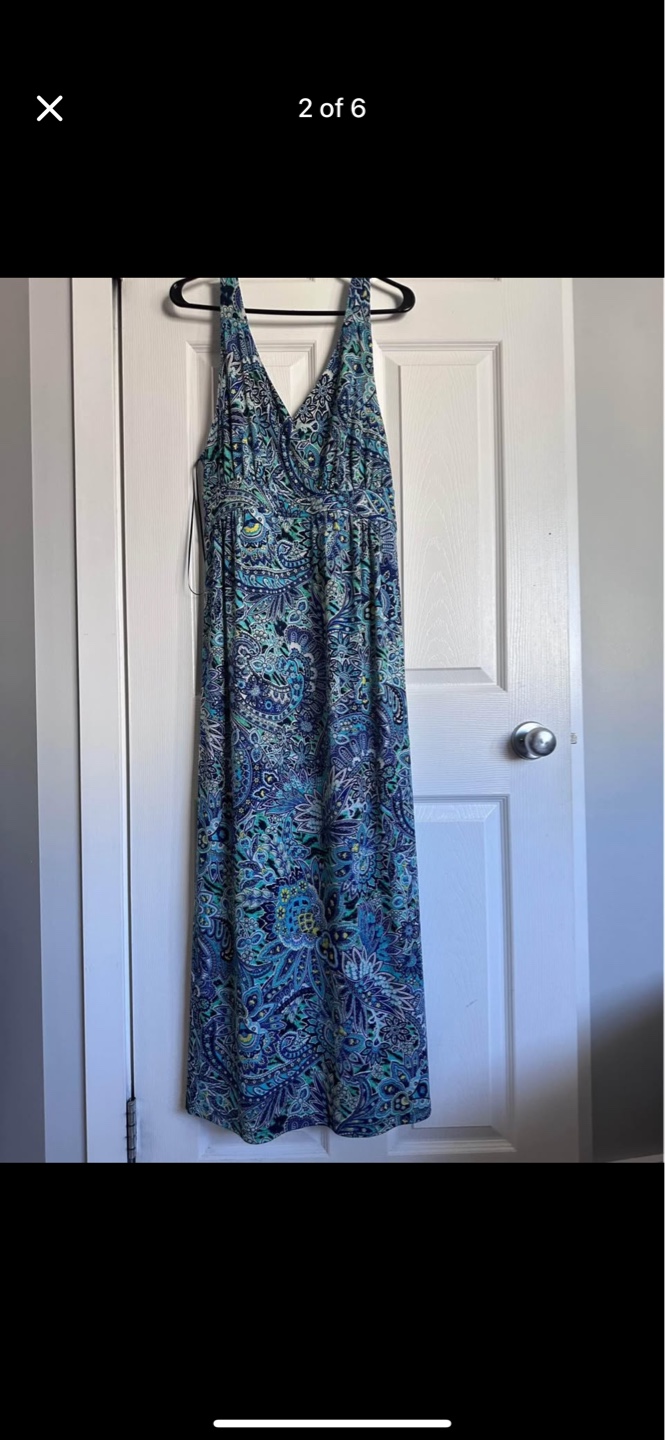 Laura Plus Size Maxi Dress and Blazer Set - photo 3