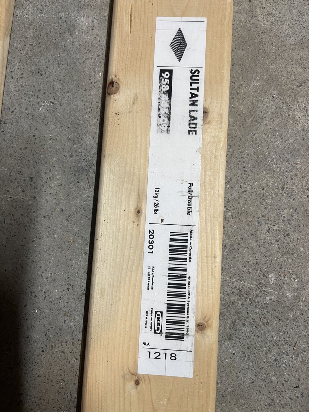 IKEA Sultan Lade Full/Double Bed Slats - photo 2