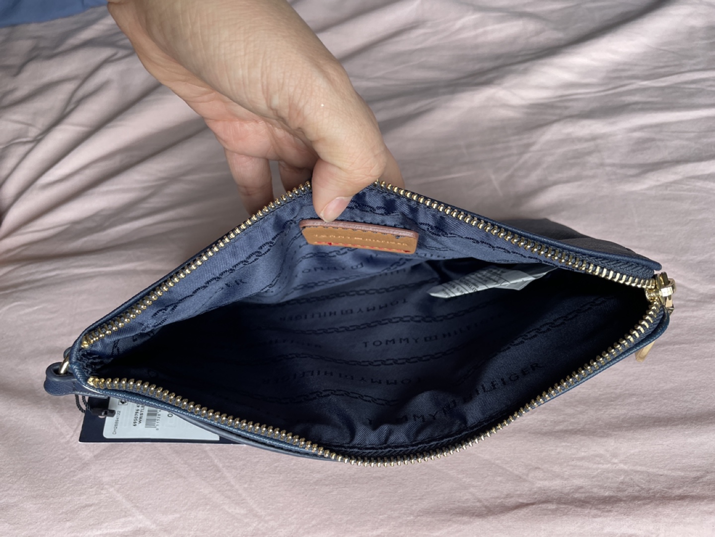 Tommy Hilfiger Navy Blue Clutch - photo 2