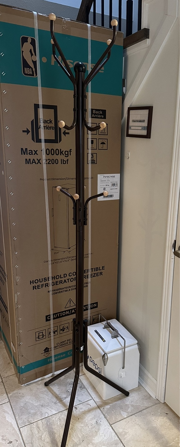 Freestanding Coat Rack - 12 Hooks - photo 4