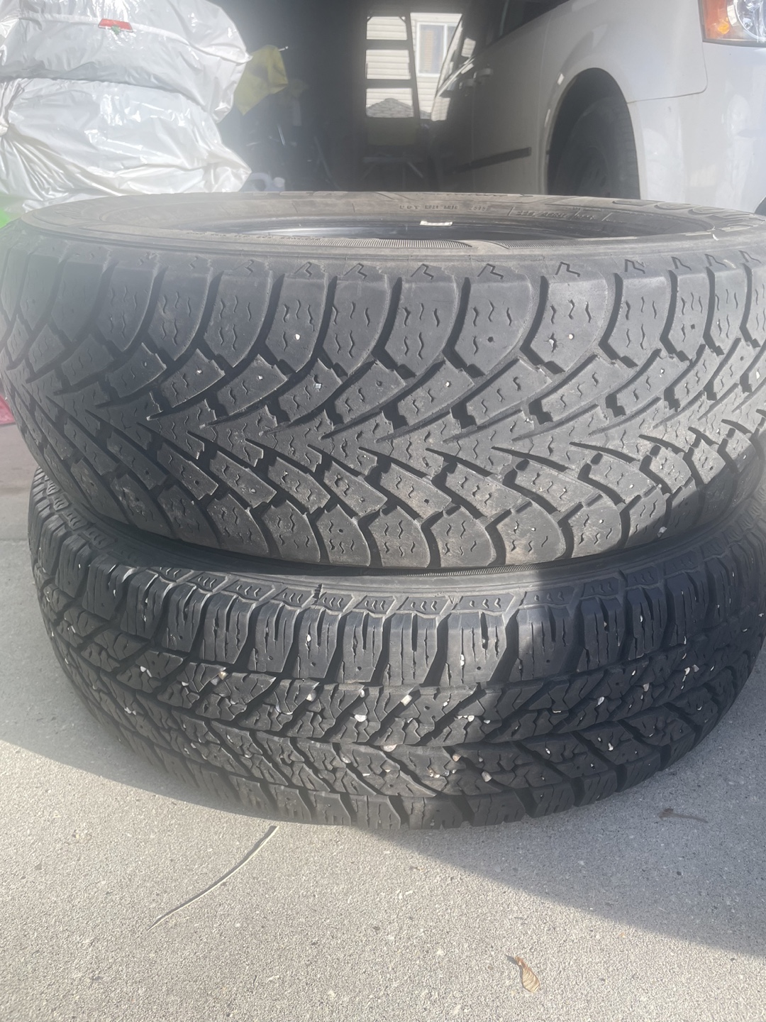 Used Goodyear Ultra Grip Ice 2 Winter Tires - 225/65R17