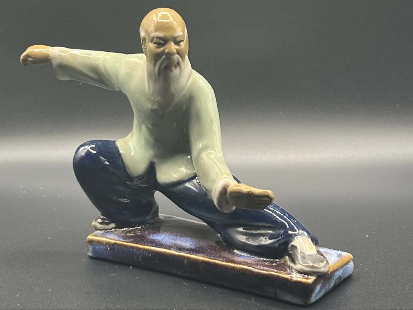 Vintage Tai Chi Ceramic Figurine image indicator(5)