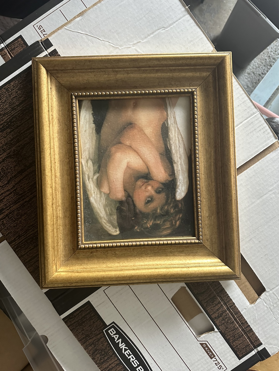 Art Poster Print – Cupidon by William Adolphe Bouguereau Framed