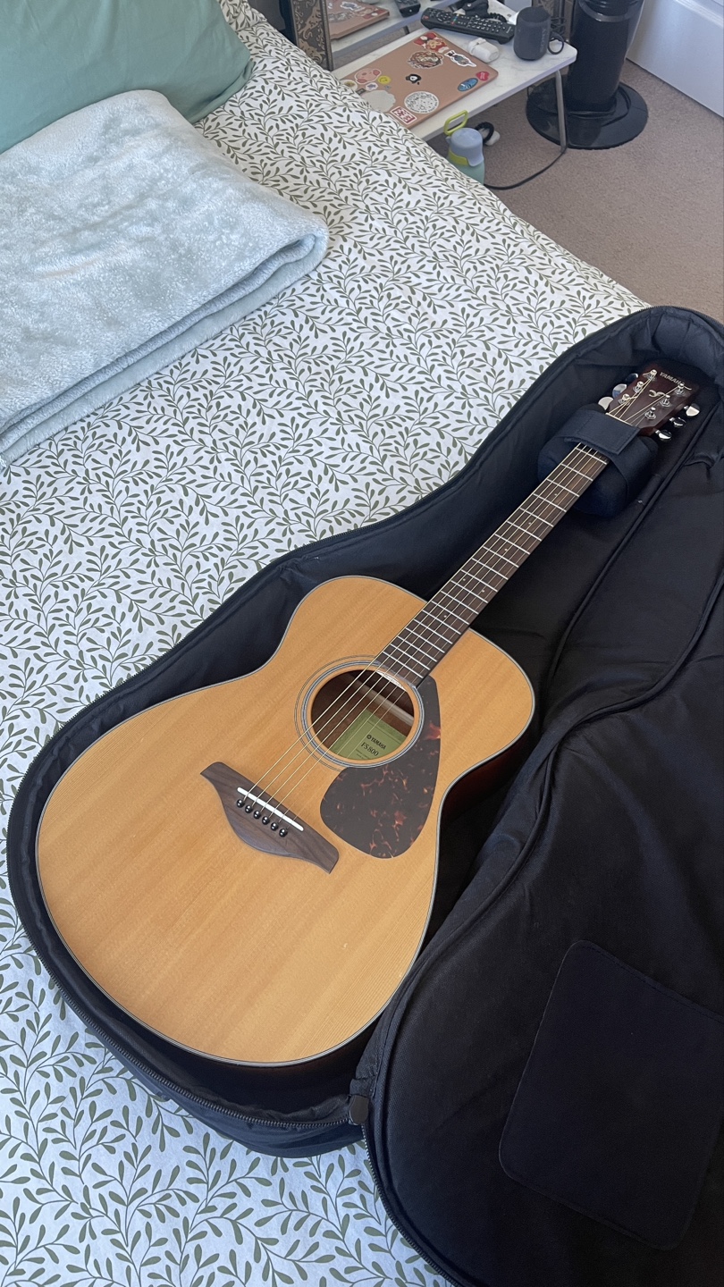 Yamaha FS800 Acoustic Guitar with Gig Bag