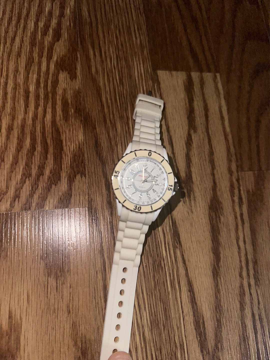 Women's White Silicone Watch - photo 4