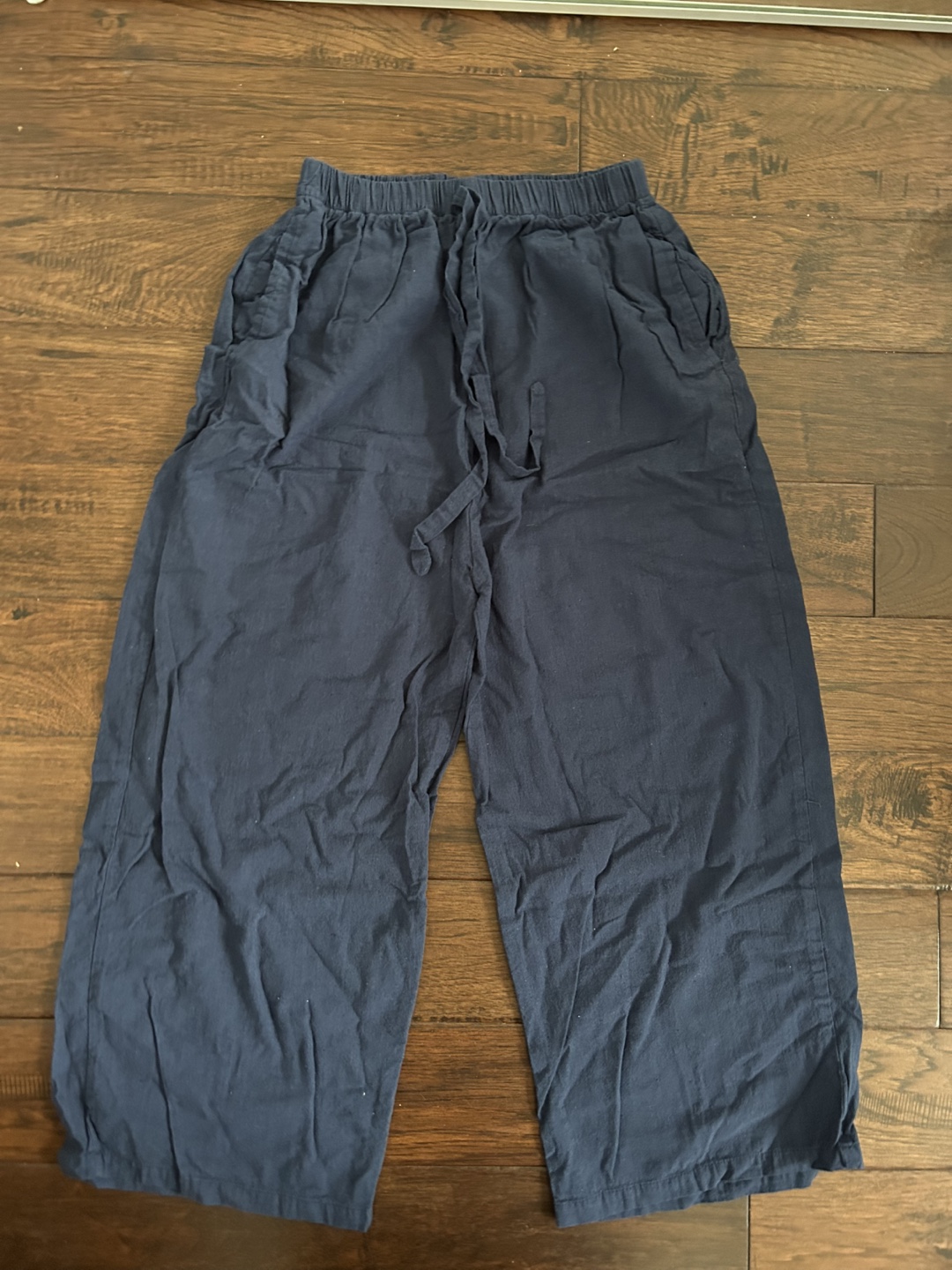 NEW Navy Blue Linen Set - photo 4