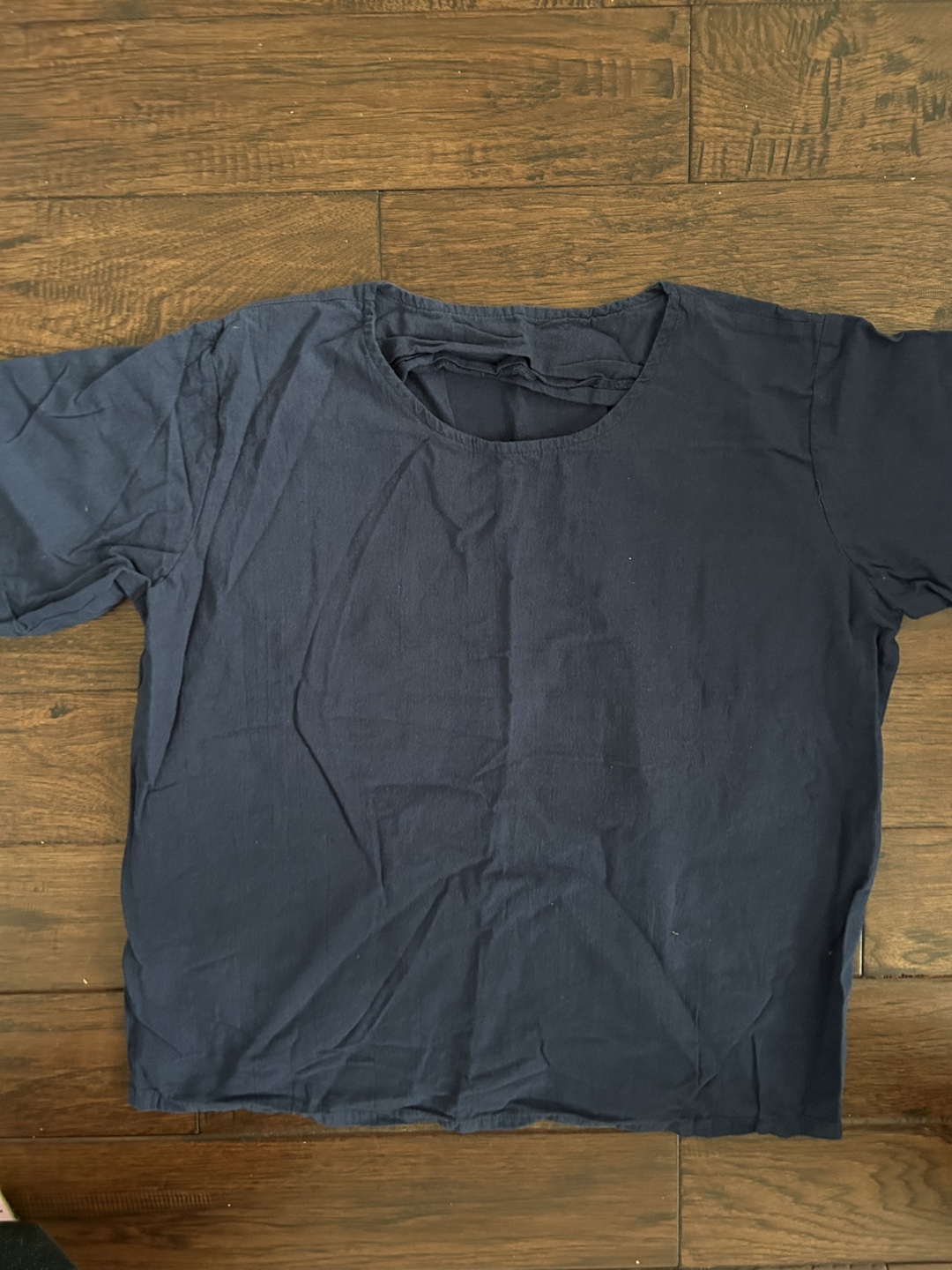 NEW Navy Blue Linen Set - photo 2
