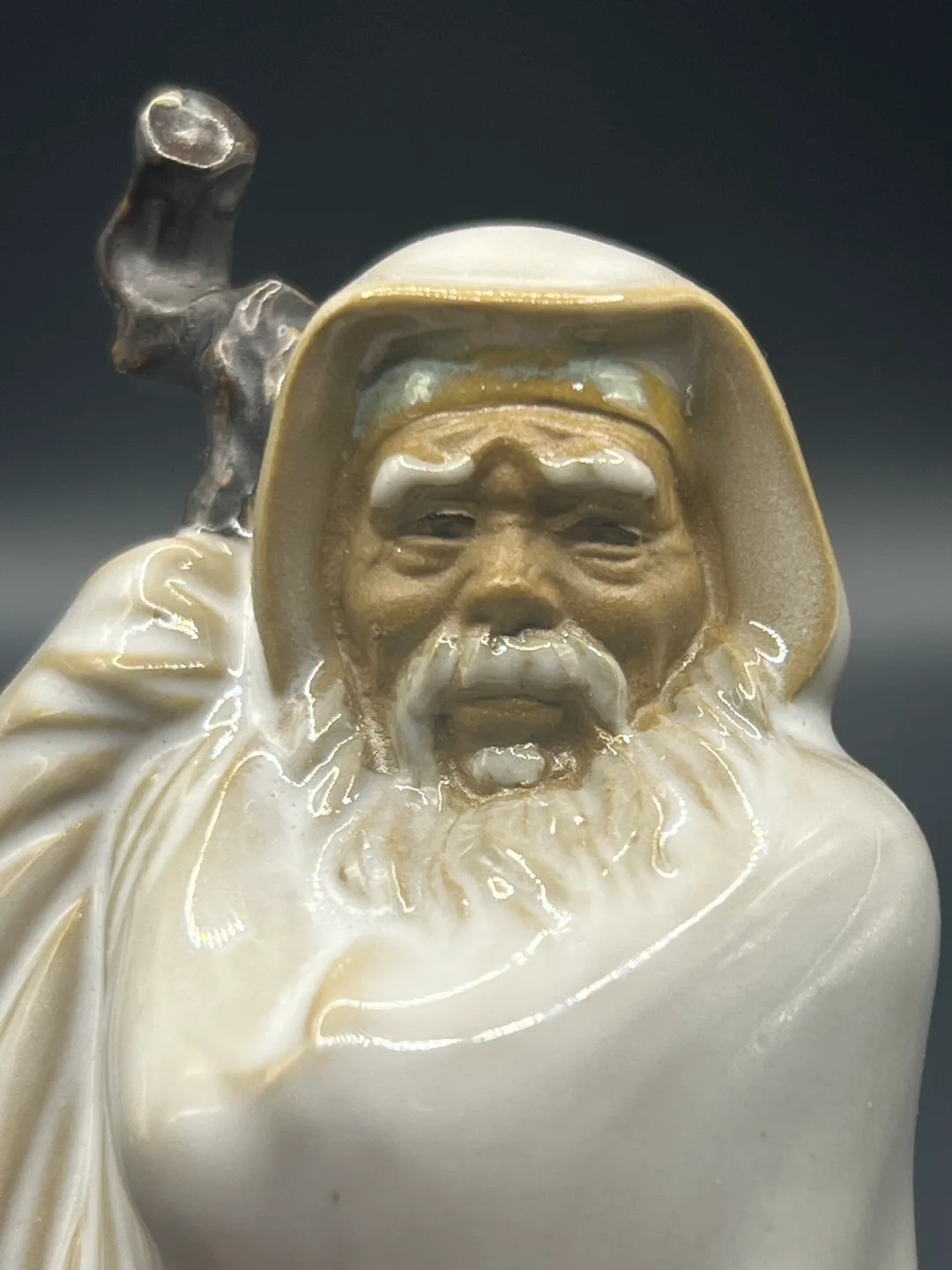 Vintage Ceramic Figurine of Su Wu with a Lamb image indicator(2)