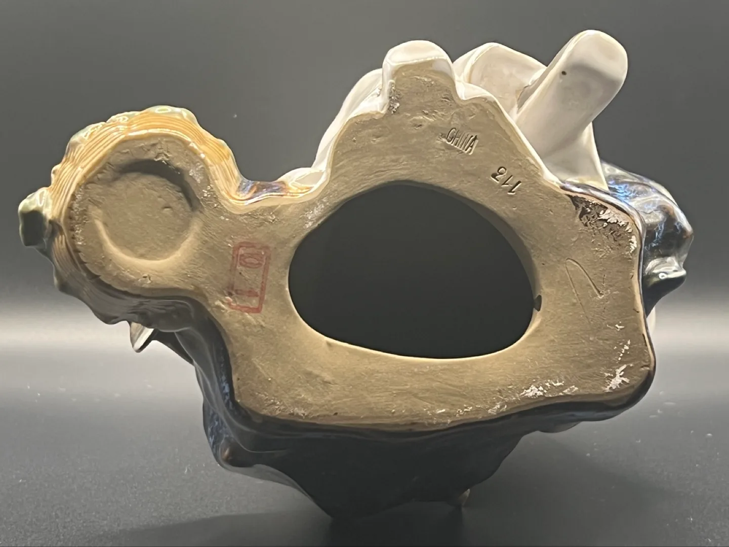 Large Vintage Chinese Porcelain Figurine of Scholar image indicator(6)