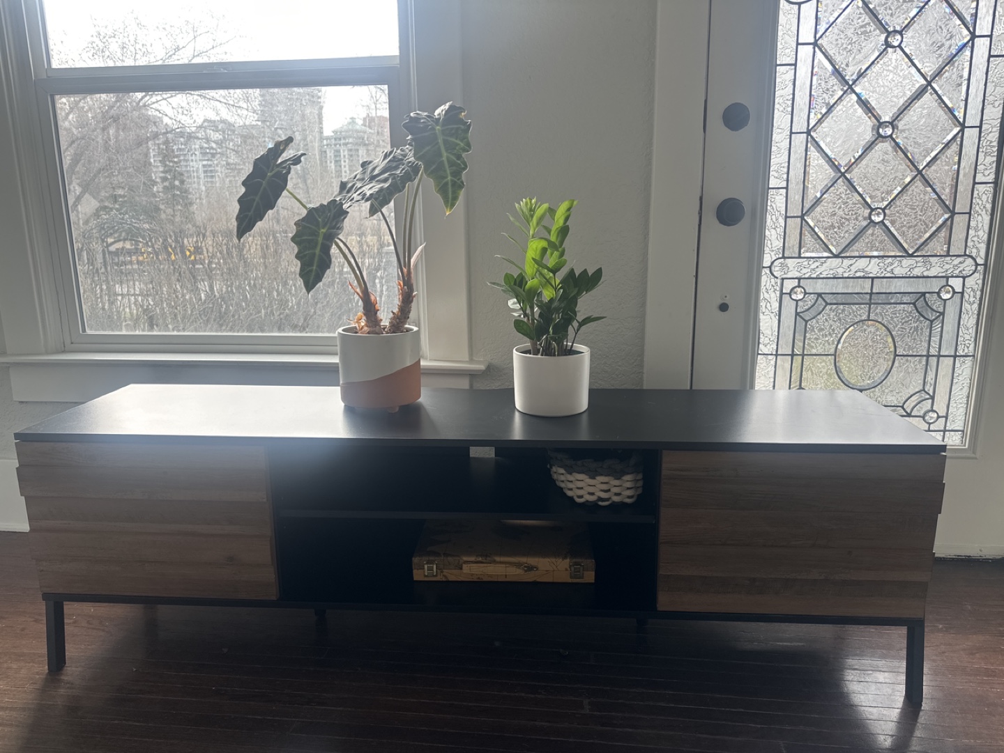 Modern TV Stand with Storage