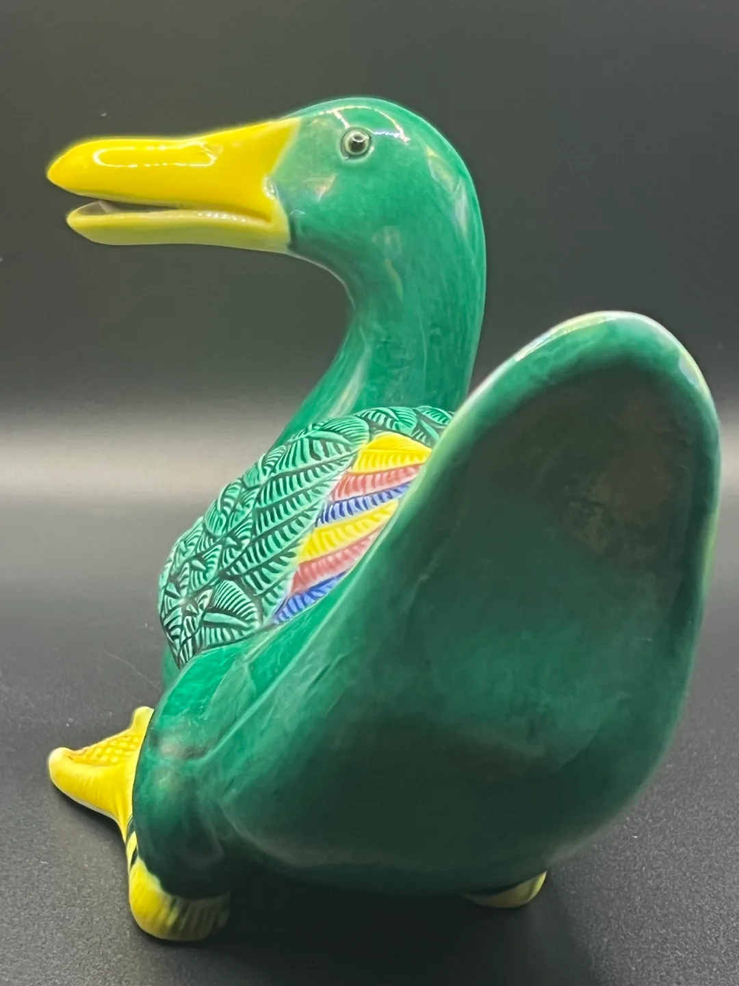 MCM ceramic Duck Figurine image indicator(3)