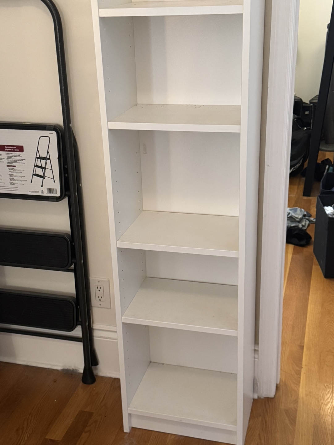 White IKEA Billy Bookshelf - 5 Shelves - photo 3