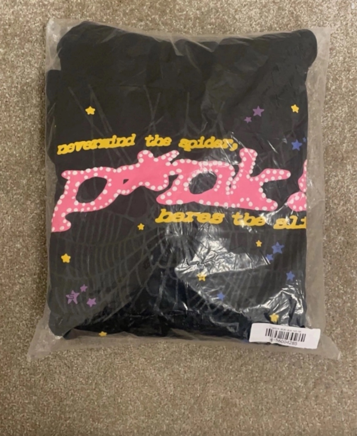 P!NK spider hoodie
