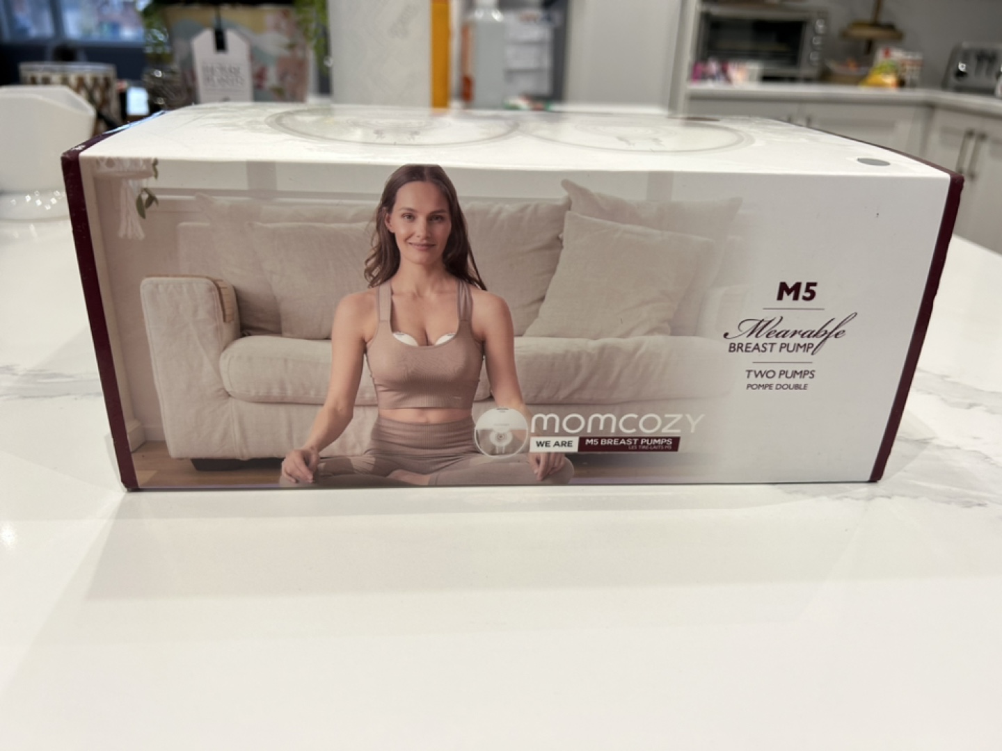 Momcozy M5 Wearable Breast Pump - New in Box - photo 4