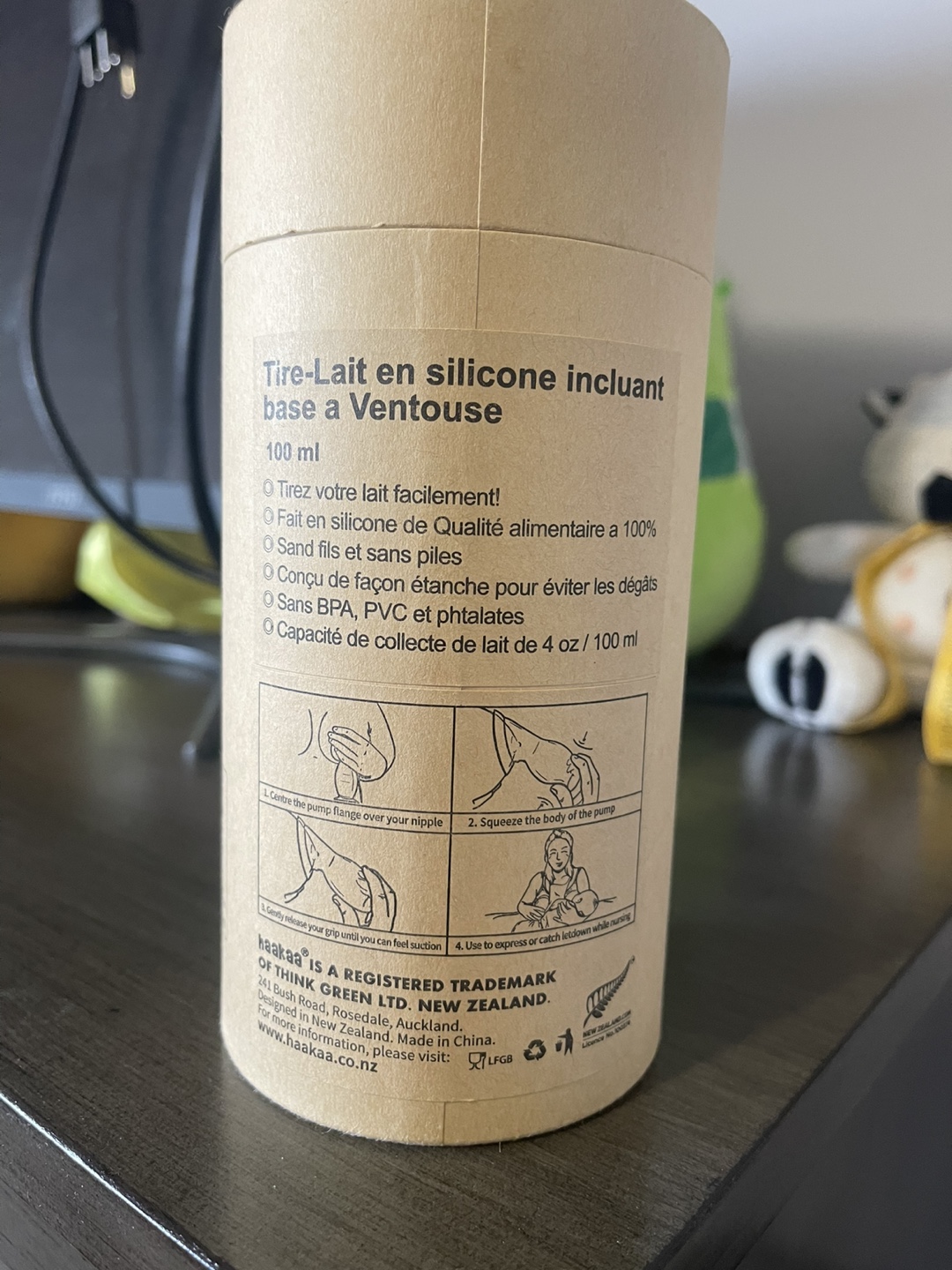 Haakaa Silicone Breast Pump - 4oz/100ml - photo 2