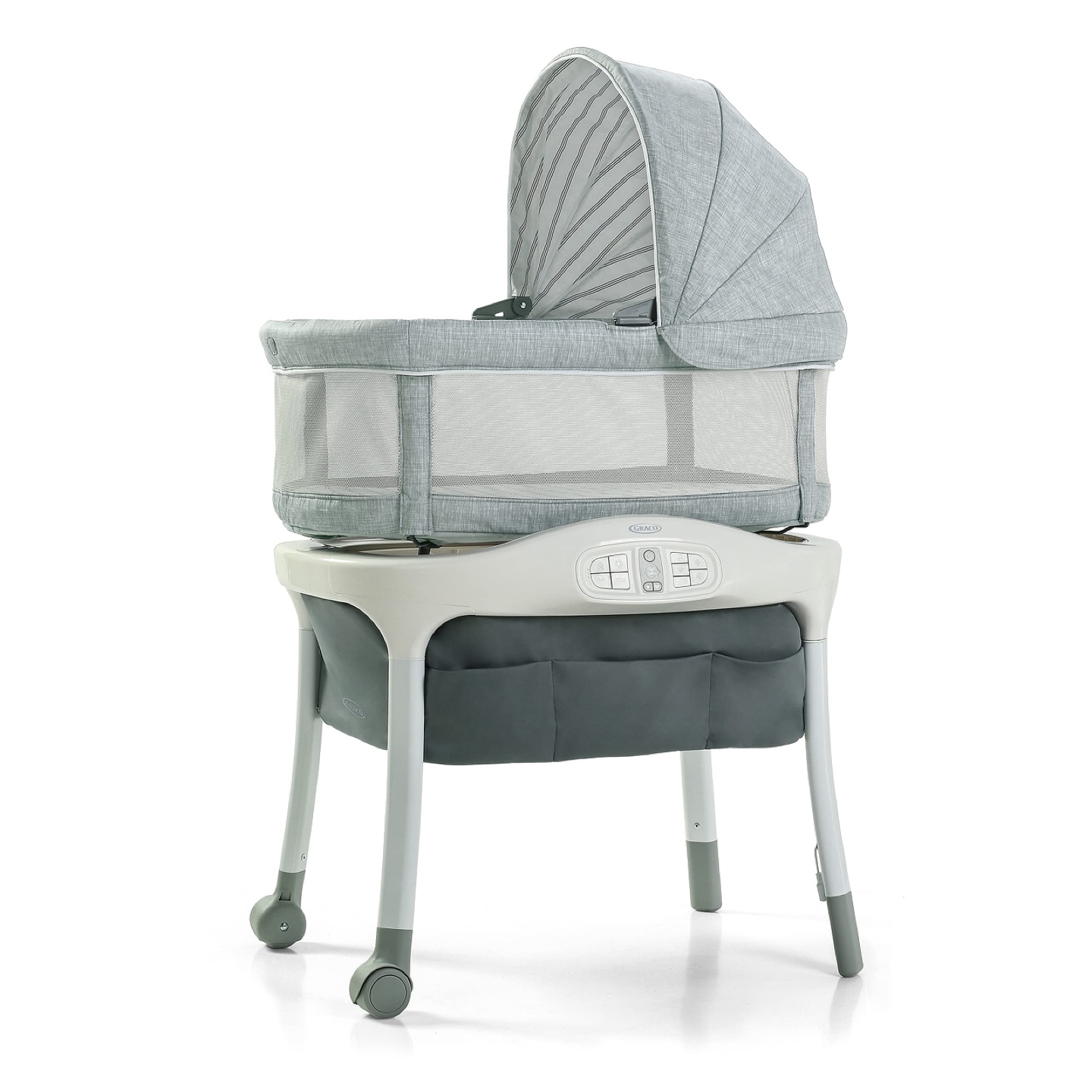 Graco Sense2Snooze Bassinet w Cry Detection Technology, Hamilton