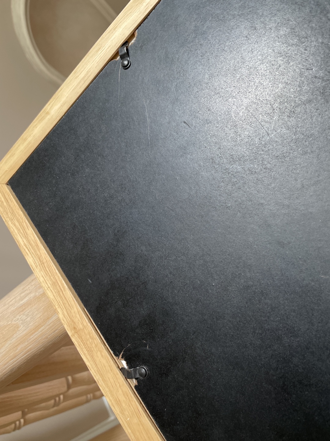 Wooden picture frame with double mat - photo 4