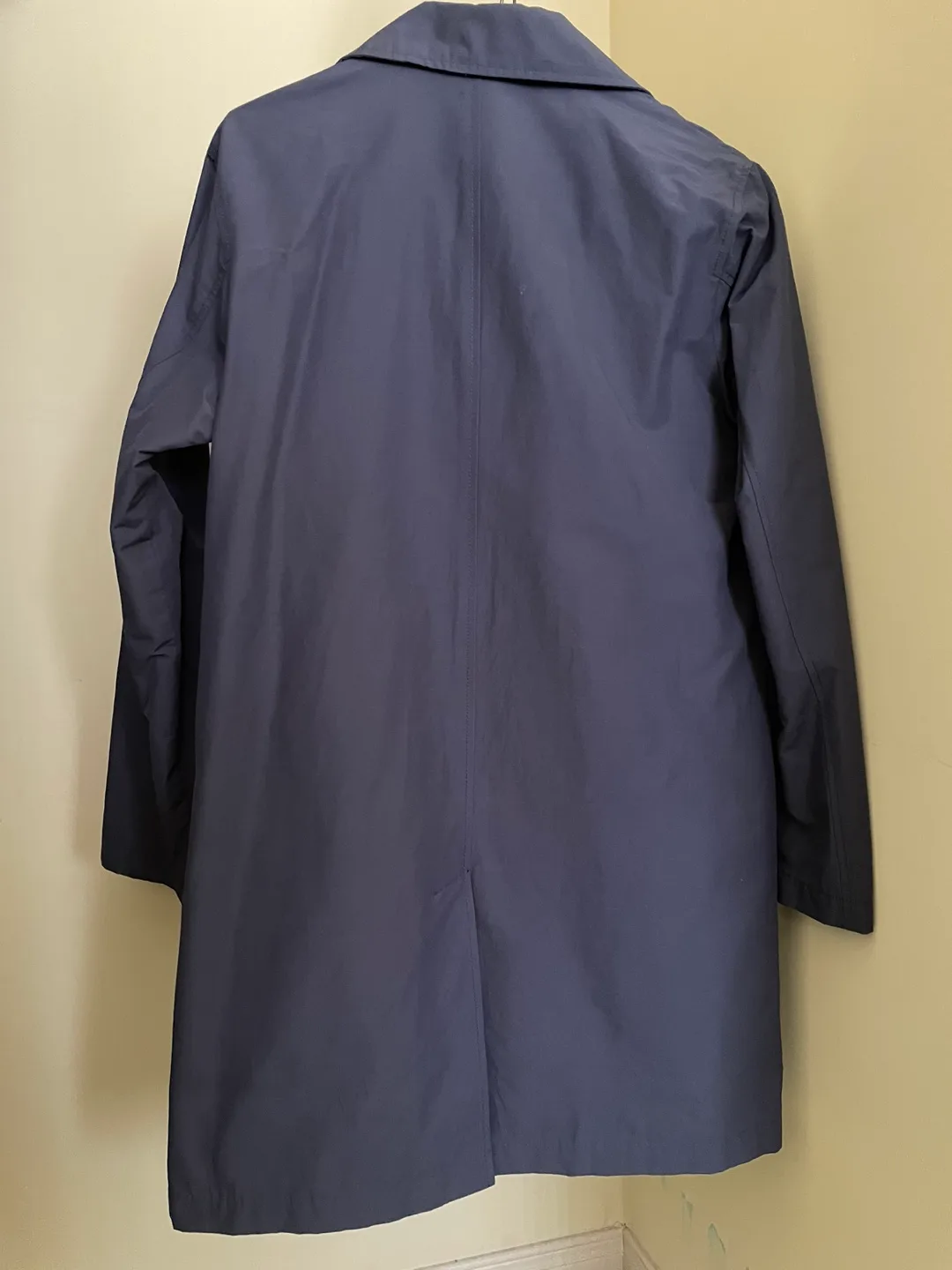 Outline Women's Dark Blue Grey Trench Coat image indicator(3)