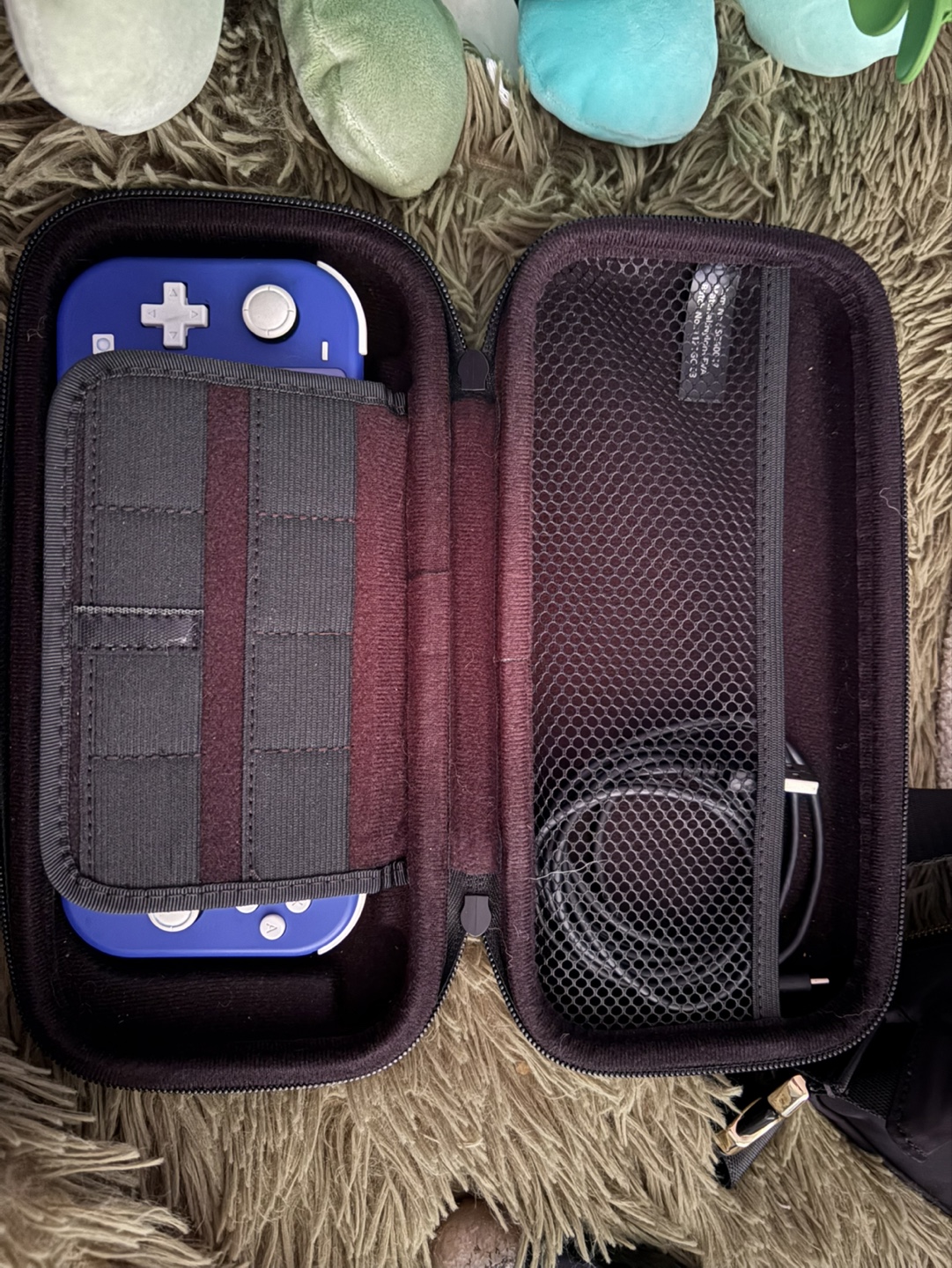Nintendo Switch Lite Blue with Case and Charger - photo 2