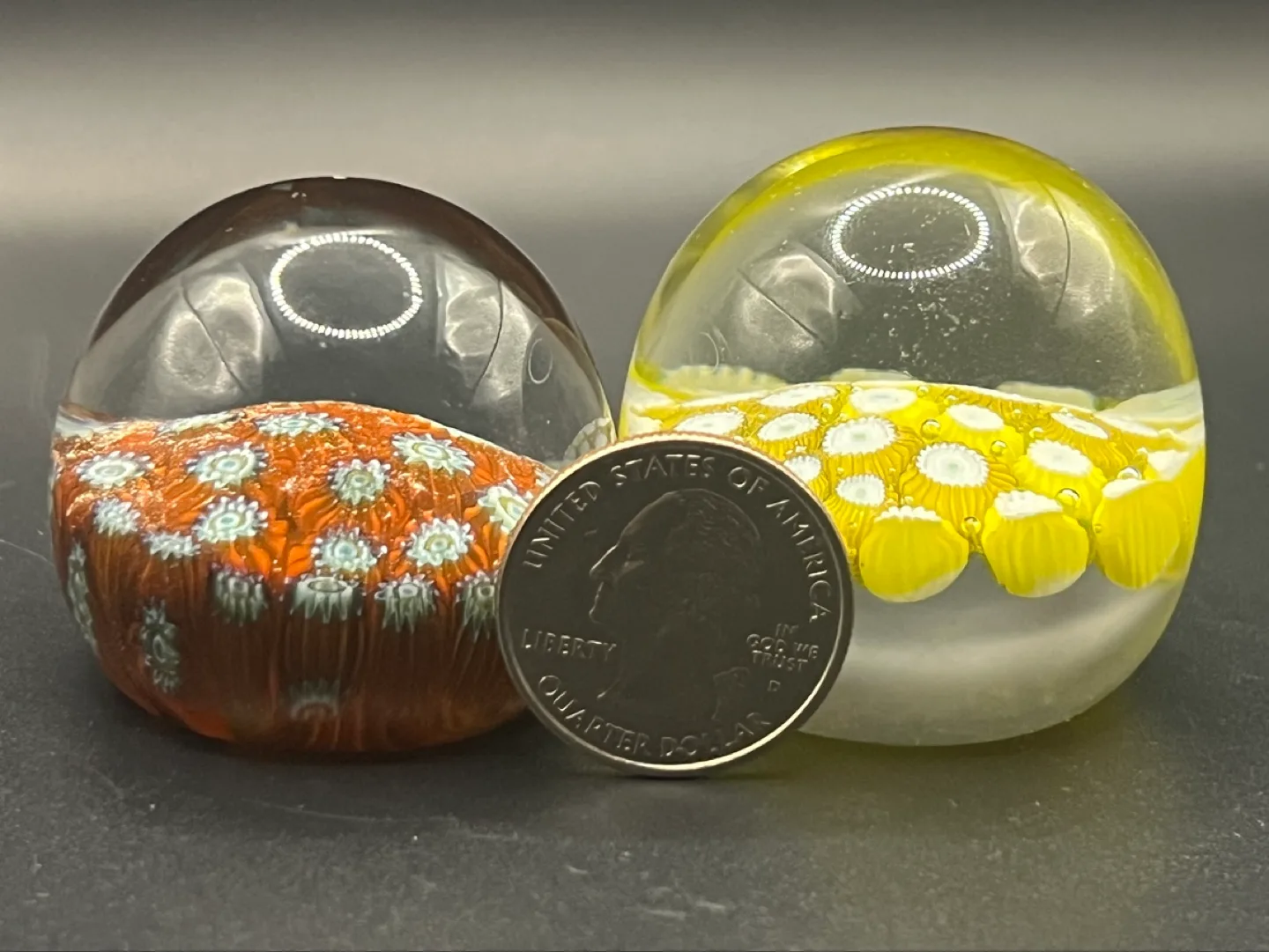 Pair of Murano Glass Paperweights image indicator(4)