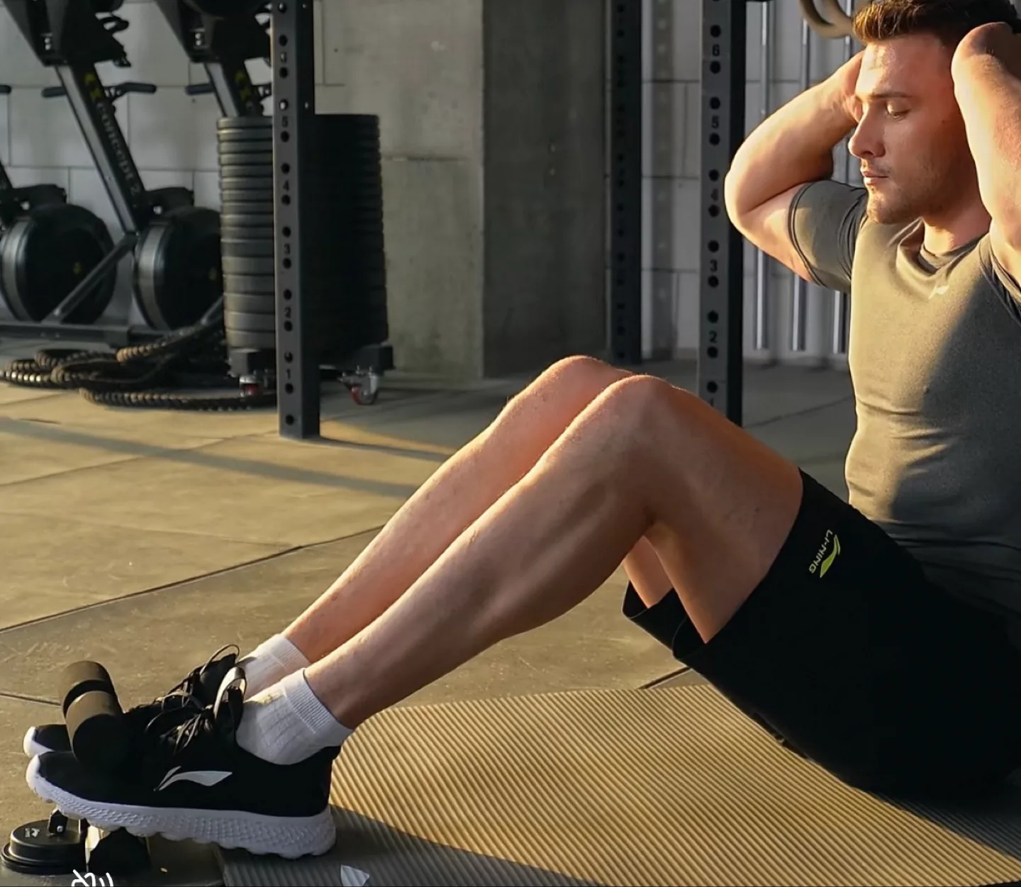 💚Sit-Up Bar, 3-Gear Adjustable, with Suction Cup image indicator(6)