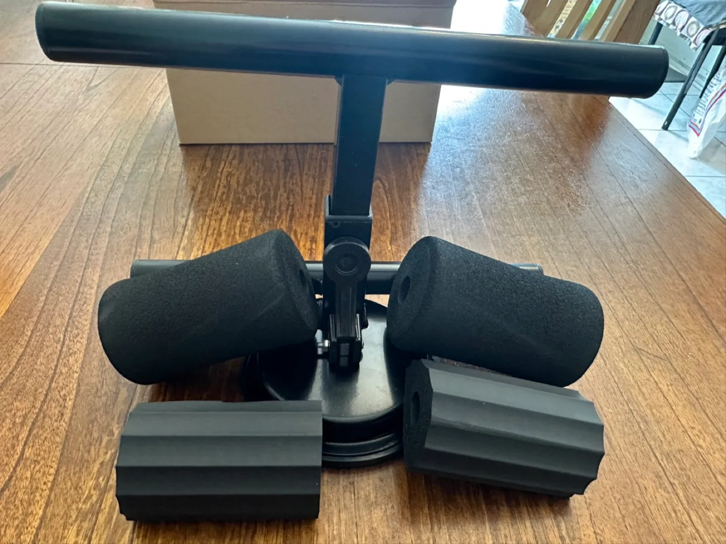 💚Sit-Up Bar, 3-Gear Adjustable, with Suction Cup image indicator(7)