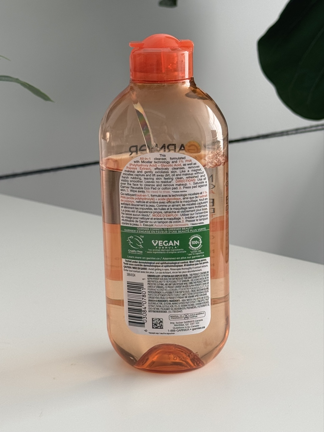 Garnier SkinActive Micellar Gentle Peeling Water - photo 2