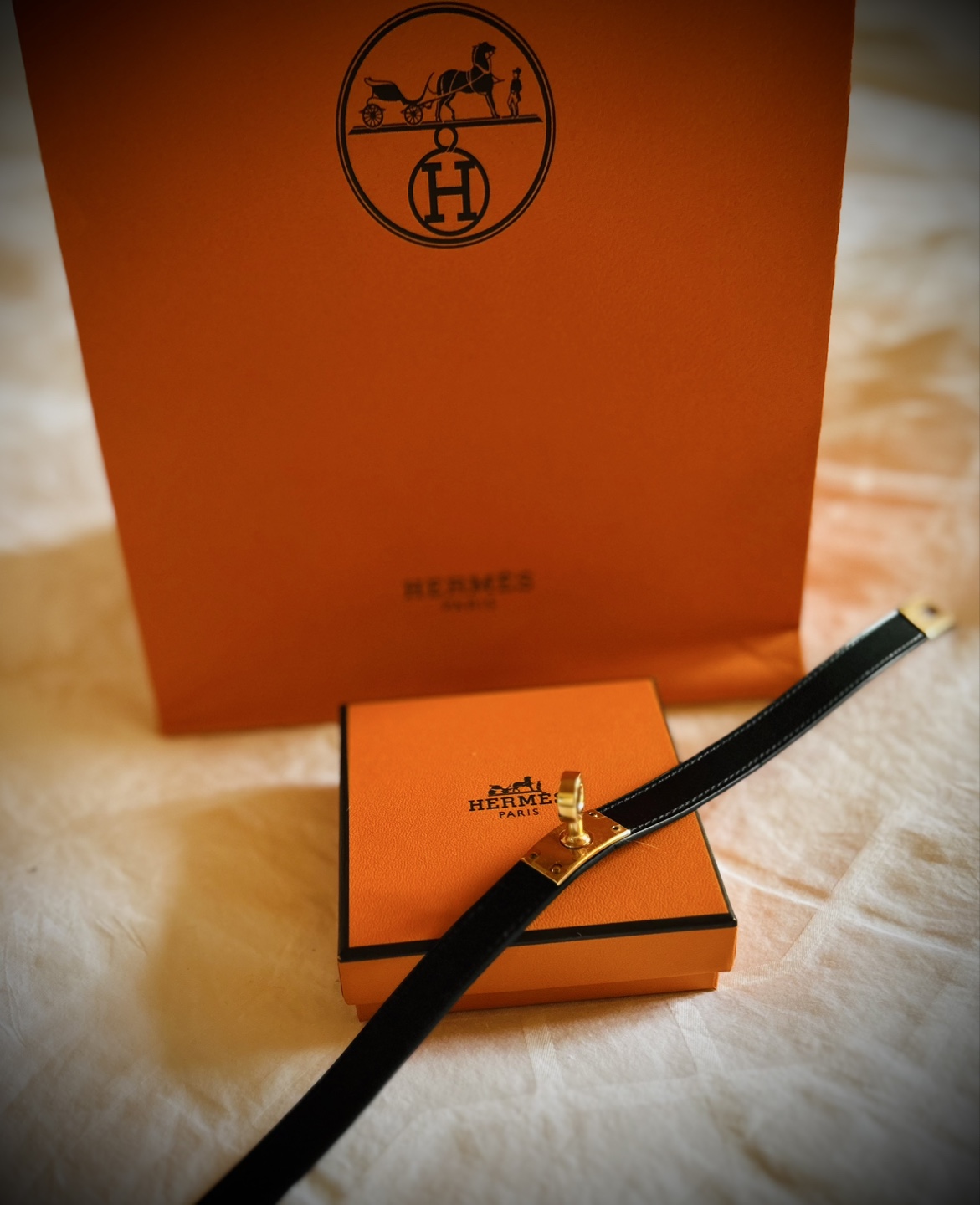 Hermes Women’s Kelly Double Tour Bracelet
