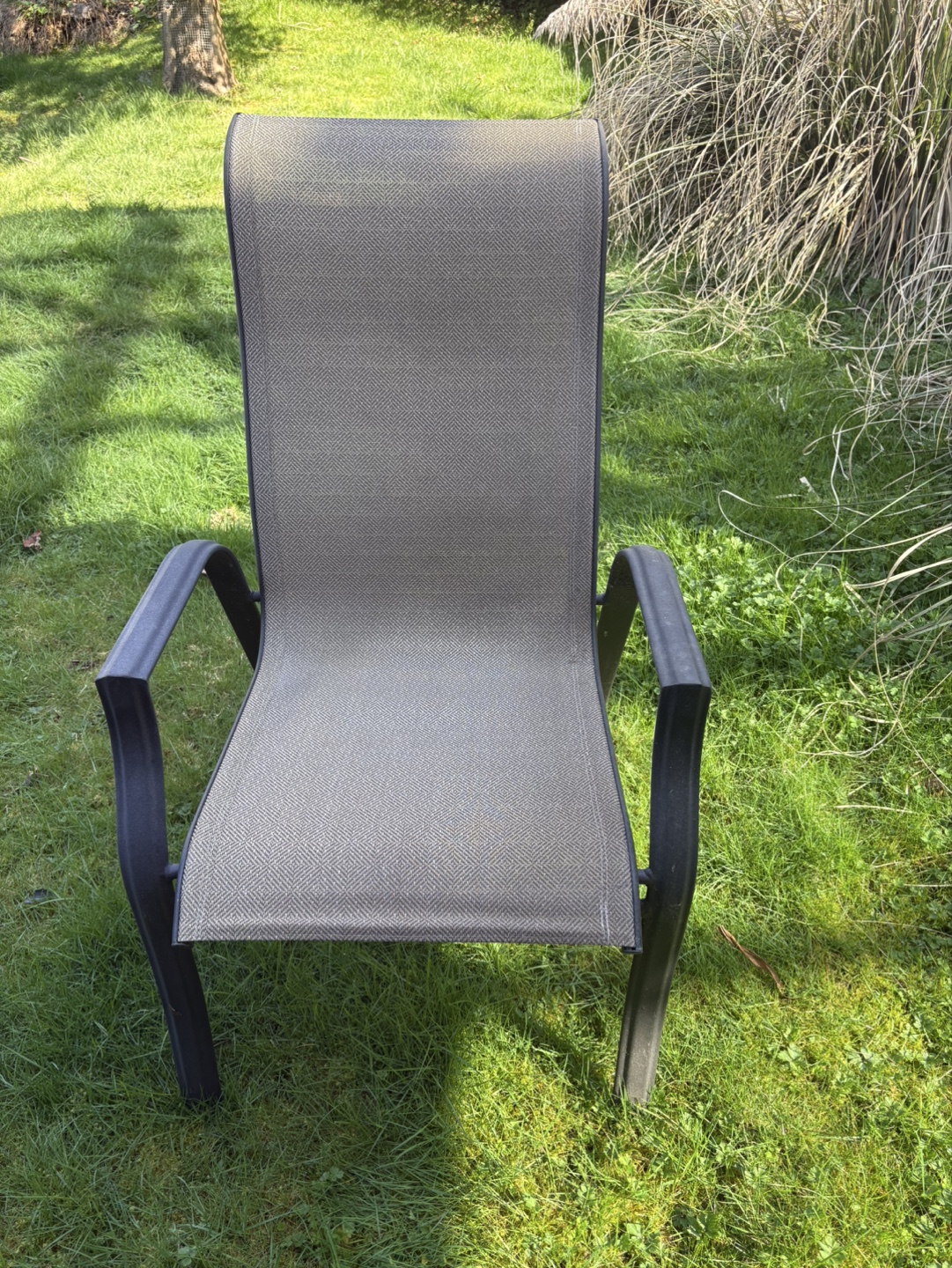 Outdoor Steel Patio Chairs - 6