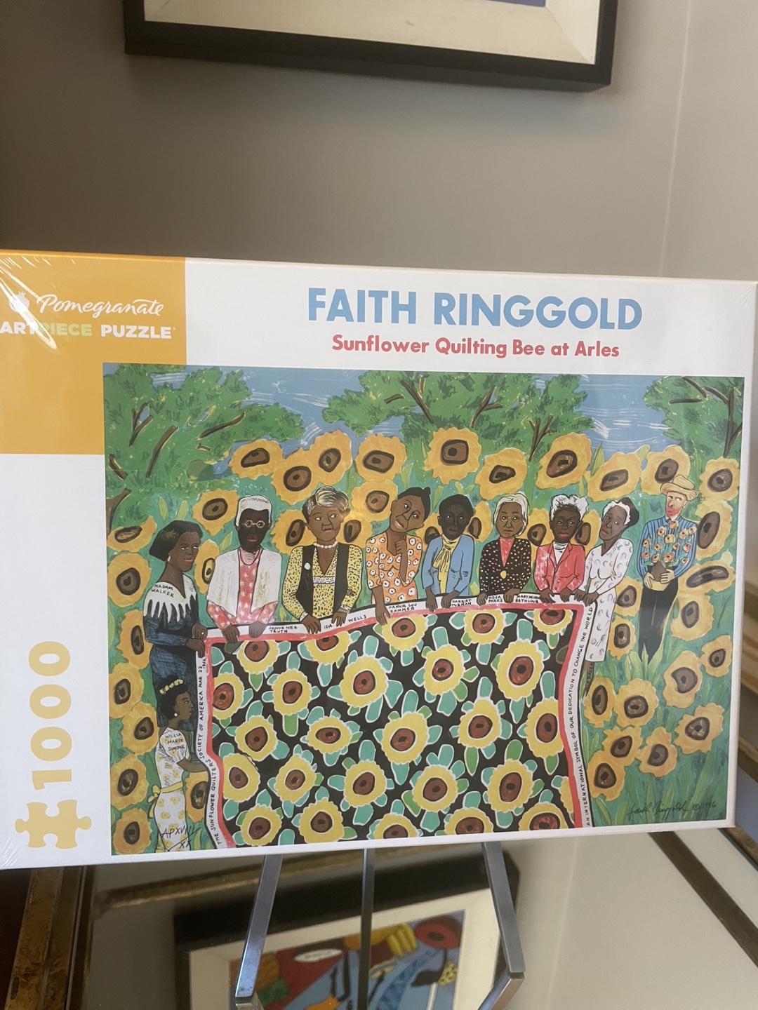 Faith Ringgold Sunflower Quilting Bee at Arles 1000-Piece Puzzle