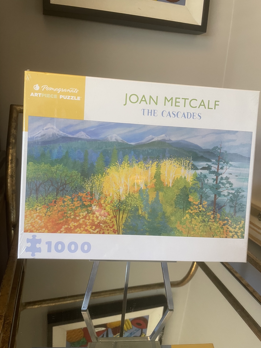 Joan Metcalf's The Cascades 1000-Piece Pomegranate Puzzle