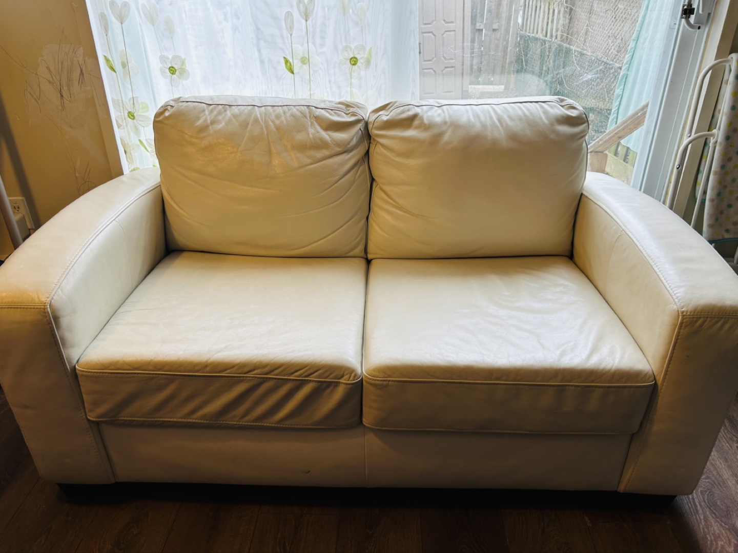 Cream Leather 35 Inch * 59 Inch - photo 2
