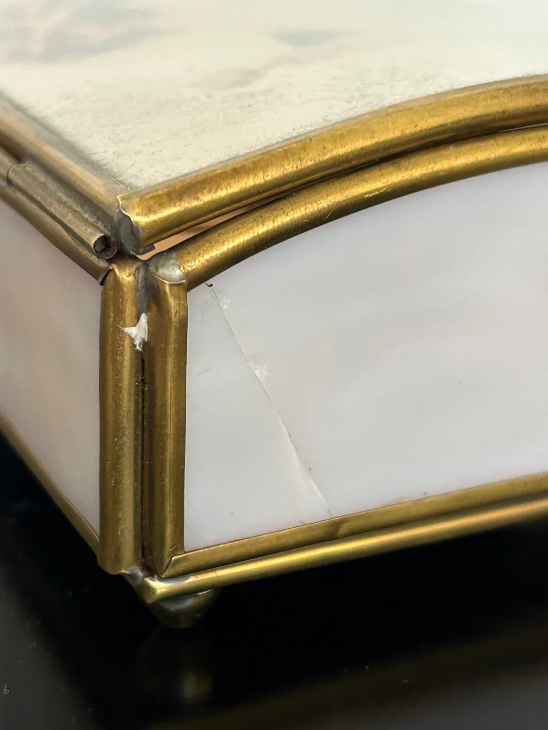 Vintage Via Vermont Musical Jewelry Box – Mother & Child Theme image indicator(8)