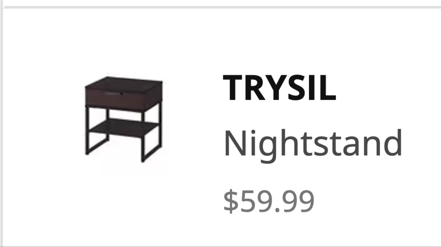 TRYSIL Nightstand