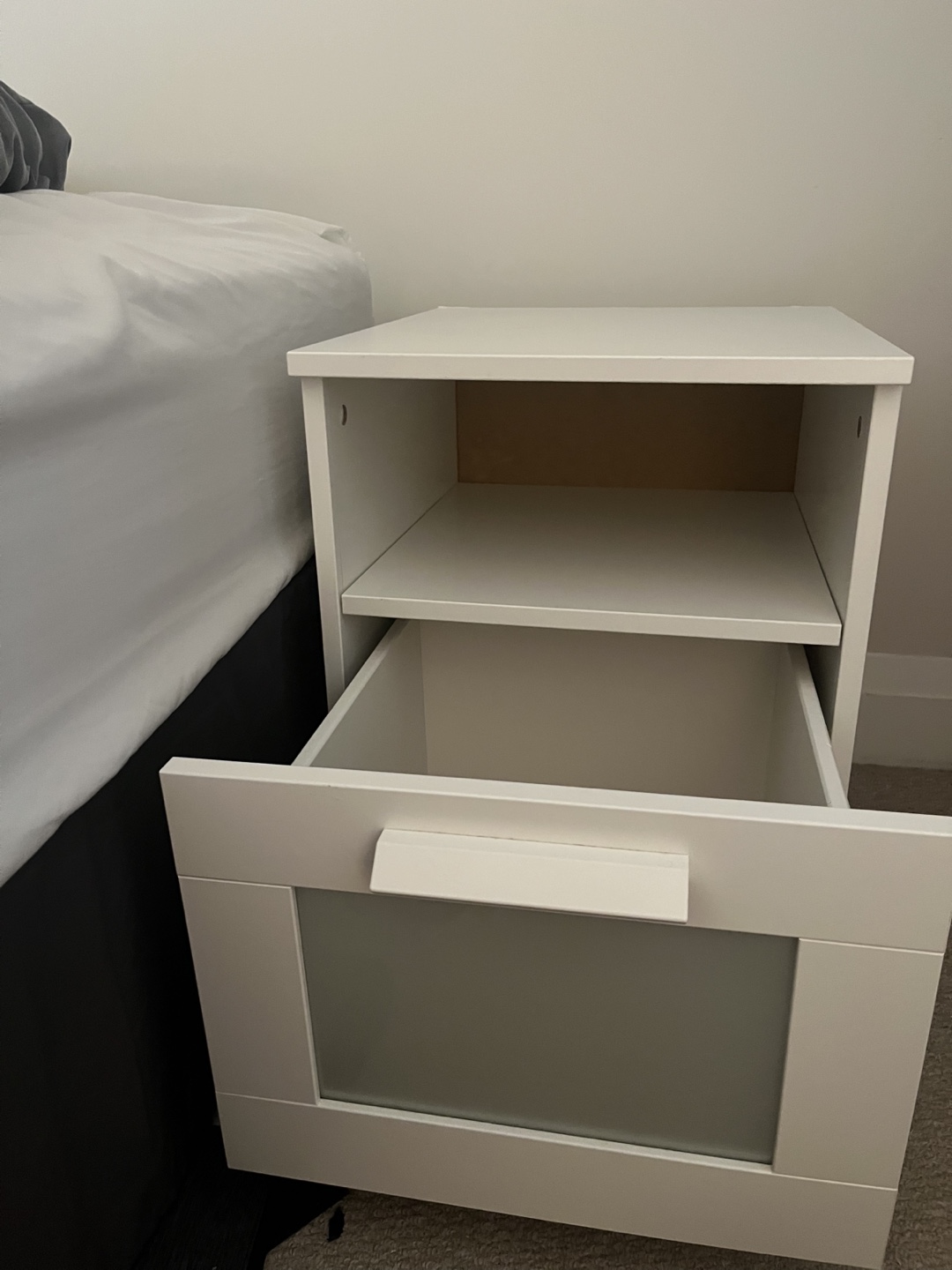 IKEA BRIMNES White Nightstand - photo 5