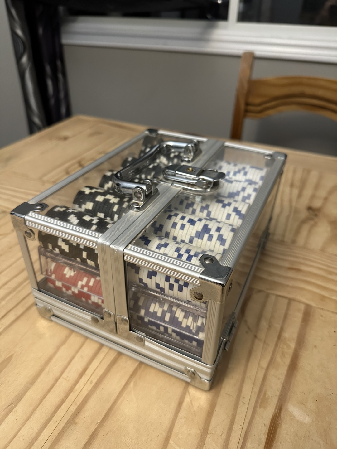 Poker Chip Set + Bonus Chips– $40