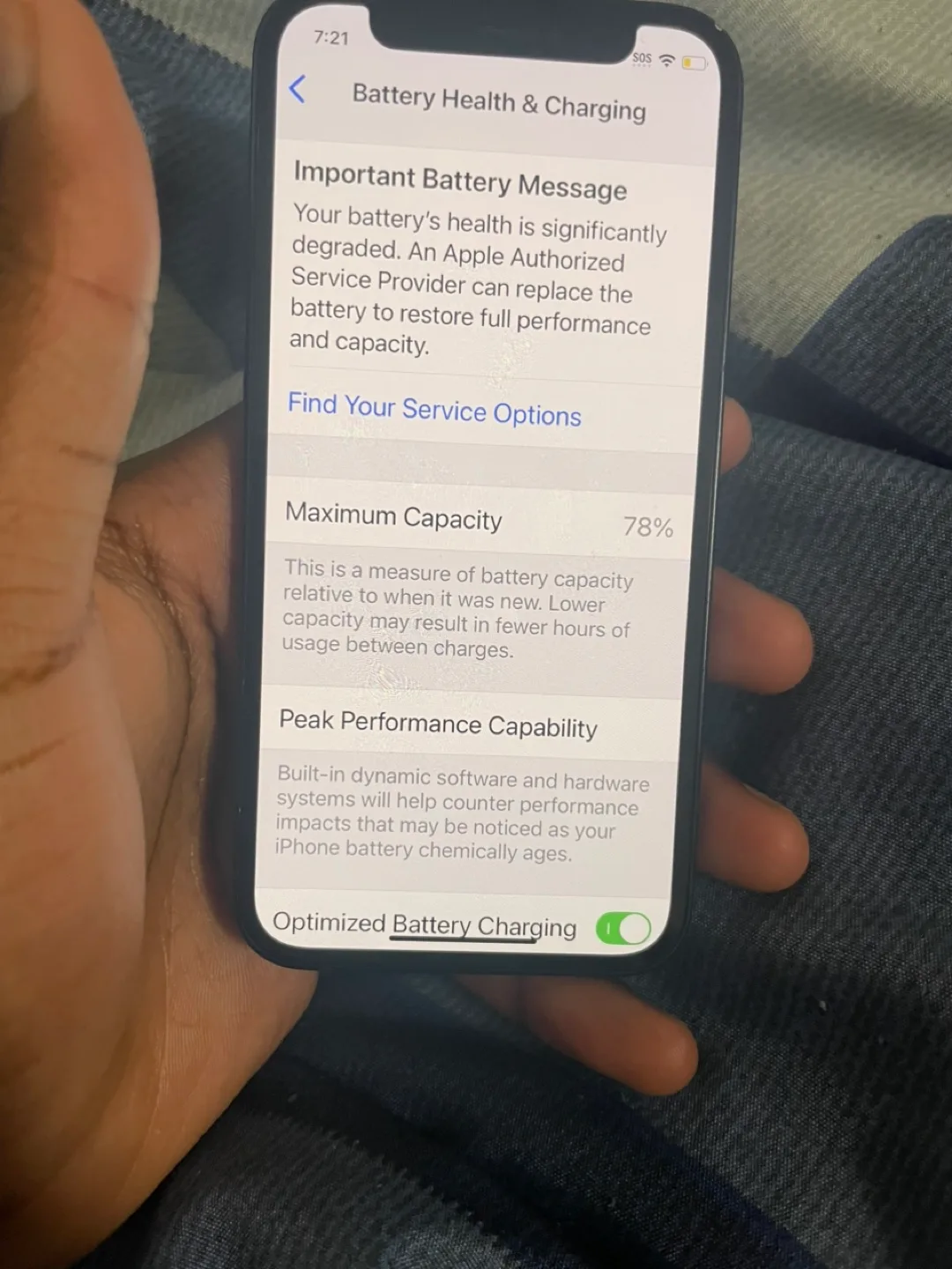 iPhone 12 Mini - Black - 78% Battery Health image indicator(4)