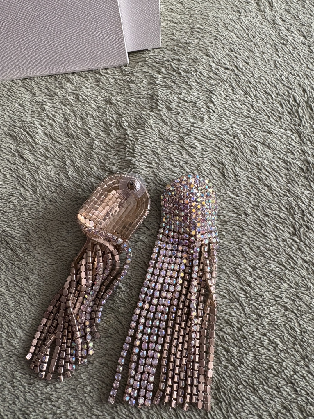 Gorgeous Crystal Tassel Earrings - photo 2