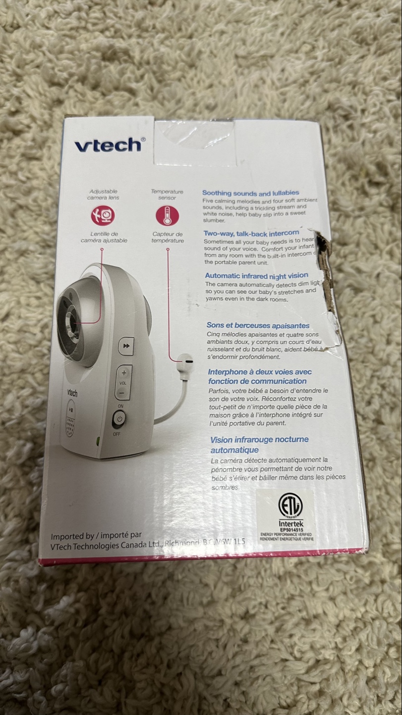 VTech VM3204 Accessory Video Camera - photo 2