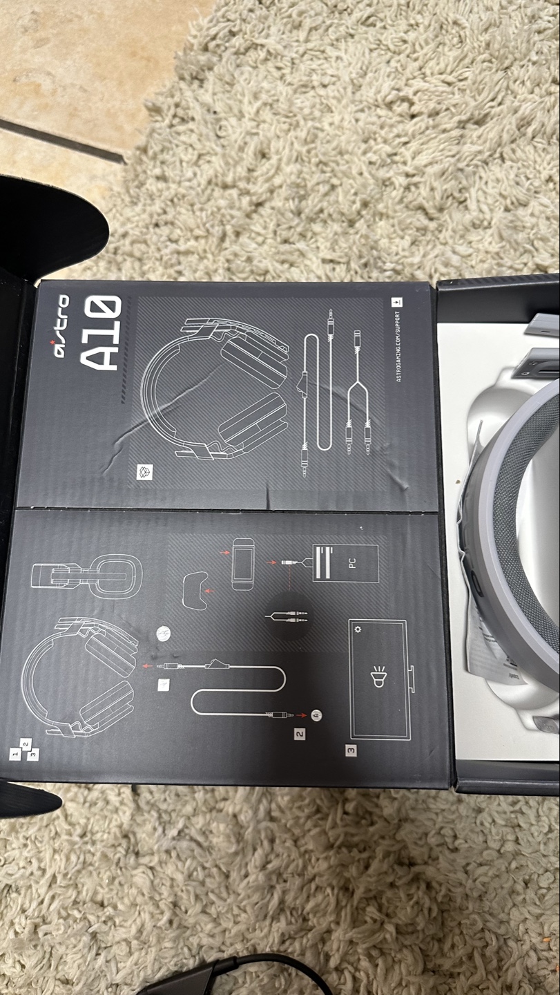 Astro A10 Gaming Headset - White - photo 3