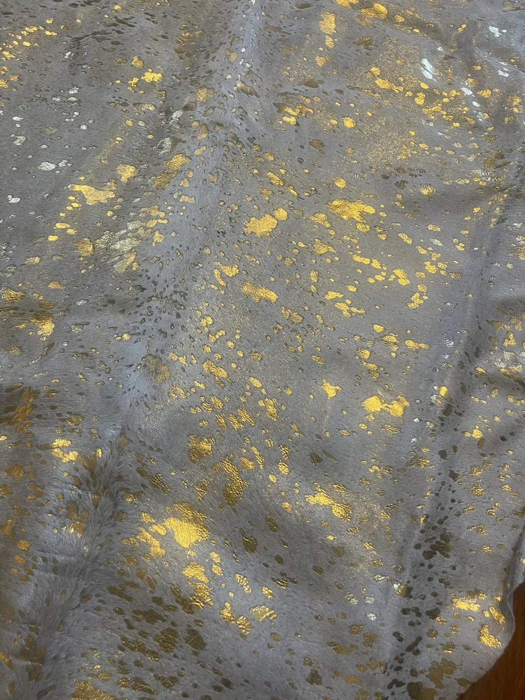 Natural Rugs Gold Cowhide Hide image indicator(6)