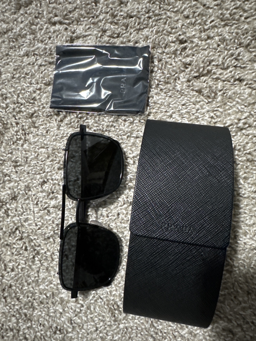 Moving Sale Prada Sunglasses with Case and Cleaning Cloth