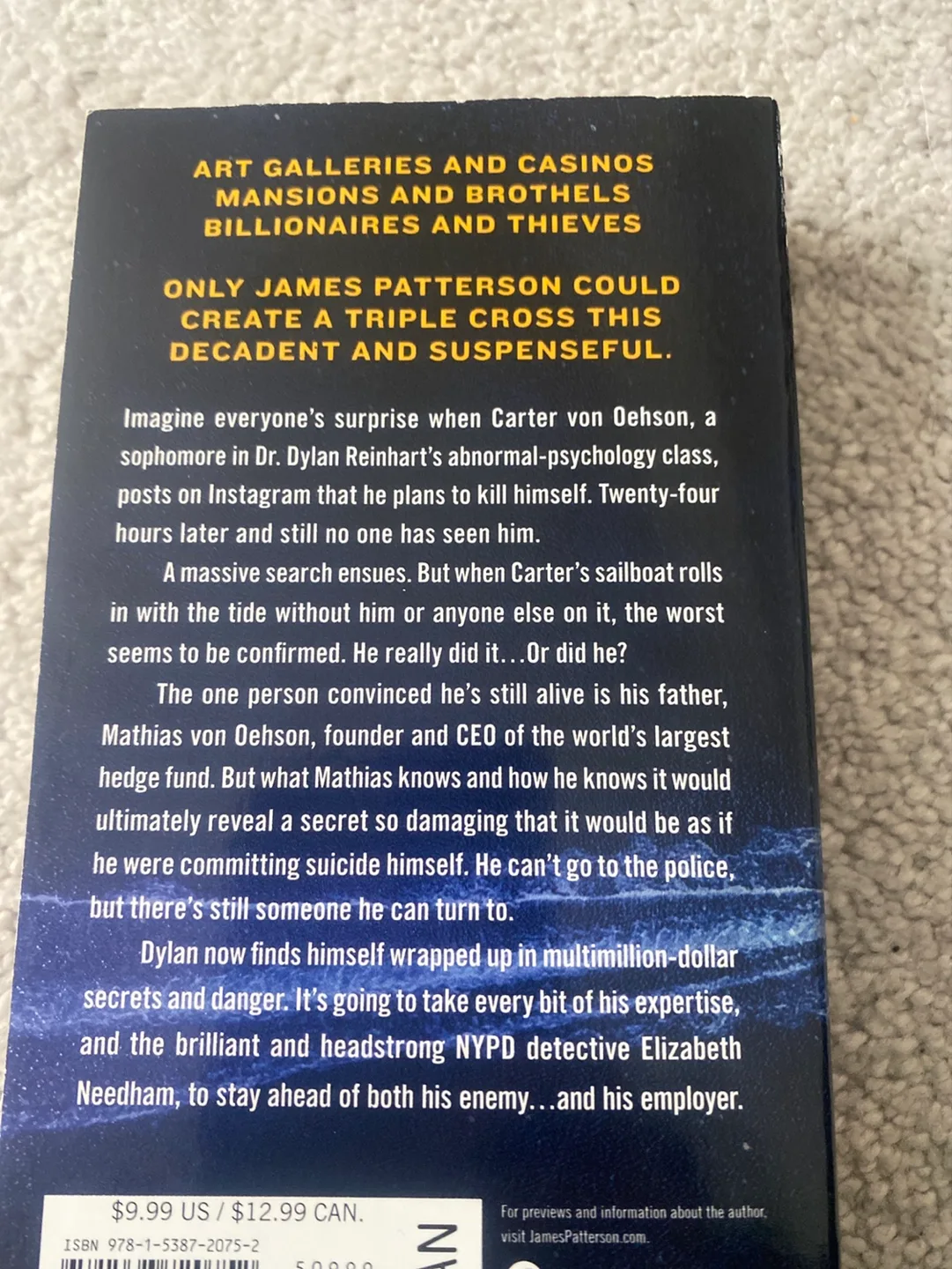 Lot of 5 Used  Books - Mystery,  & Fiction image indicator(3)