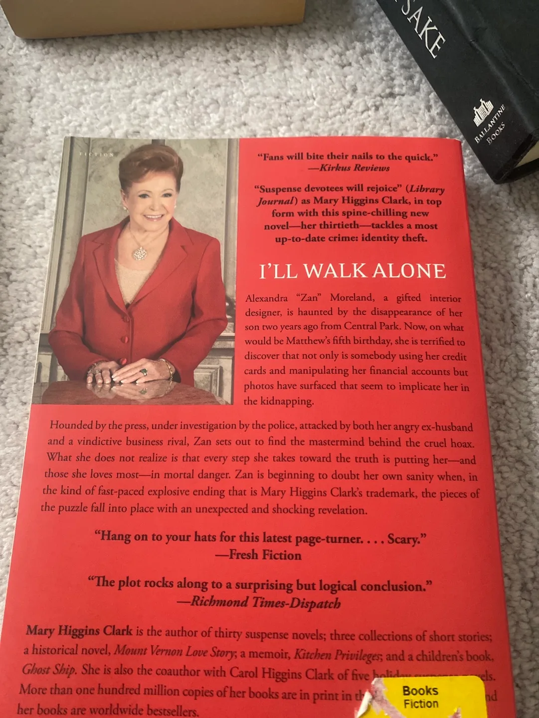 Lot of 5 Used  Books - Mystery,  & Fiction image indicator(5)