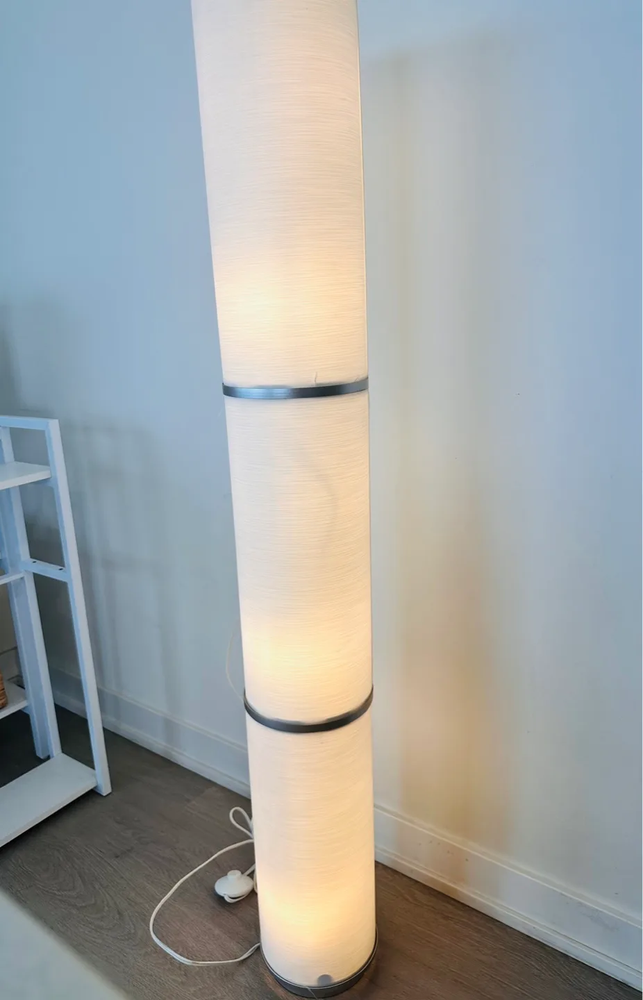 IKEA Vidja White Floor Lamp with Three Lights image indicator(3)